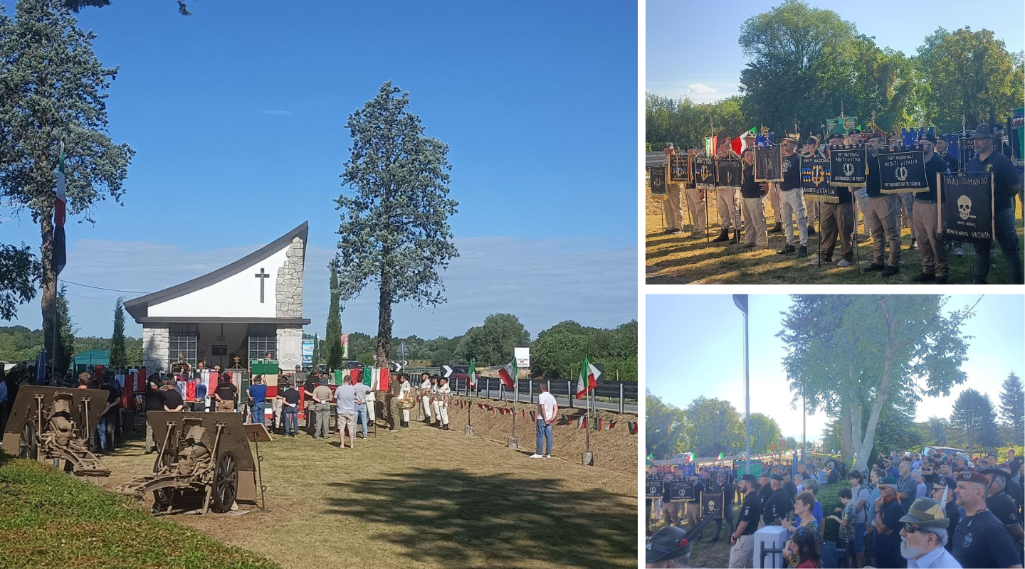 Immagine per In festa all'Ara degli Arditi, un centinaio al ricordo a Capriva